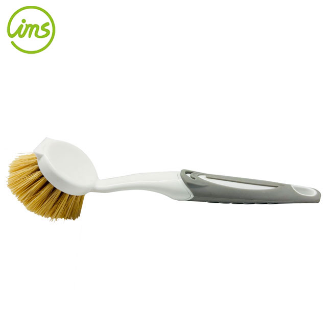 Round Head Dish Brush - Gray